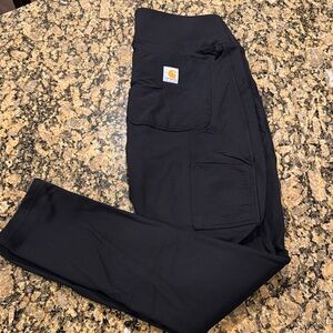 Carhartt Black Utility Pants Lined Legging